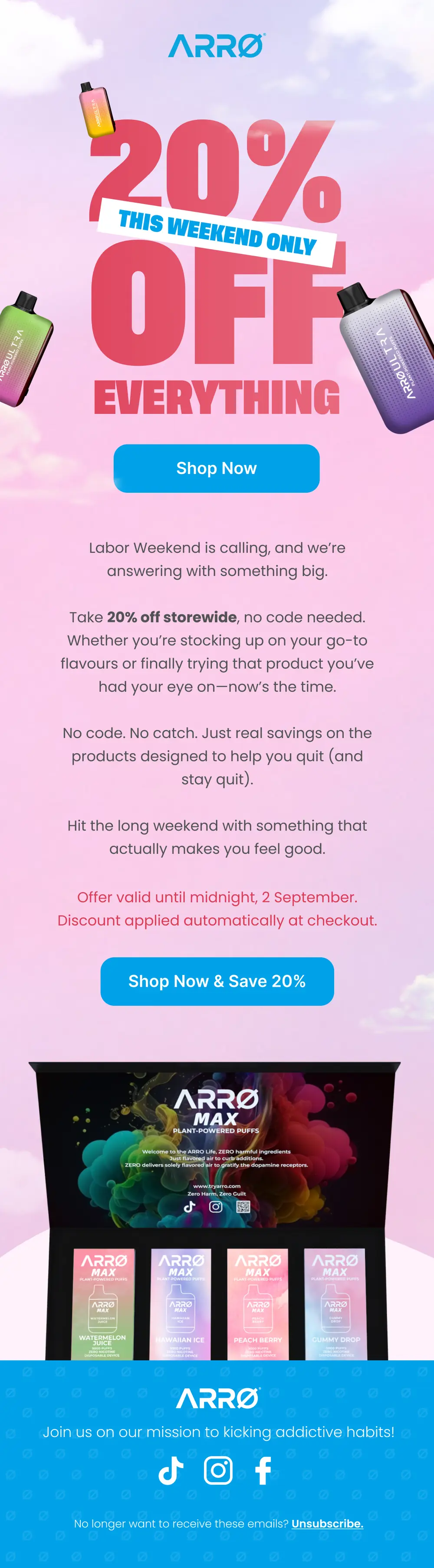 VIP early access vip / loyalty email template design by In-box