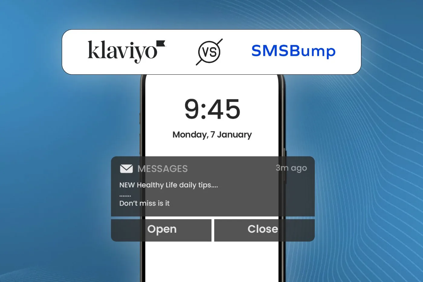 In-Depth Comparison: SMSBump vs Klaviyo